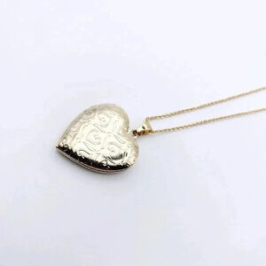 DAINTY Heart Lock Necklace | Gold Plated | Gift for Mother |